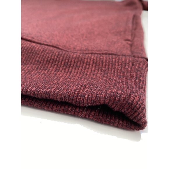 Travis Mathew 4 Button Red Long Sleeve Micro Fleece Pullover Sweater Men’s Large - Picture 10 of 16